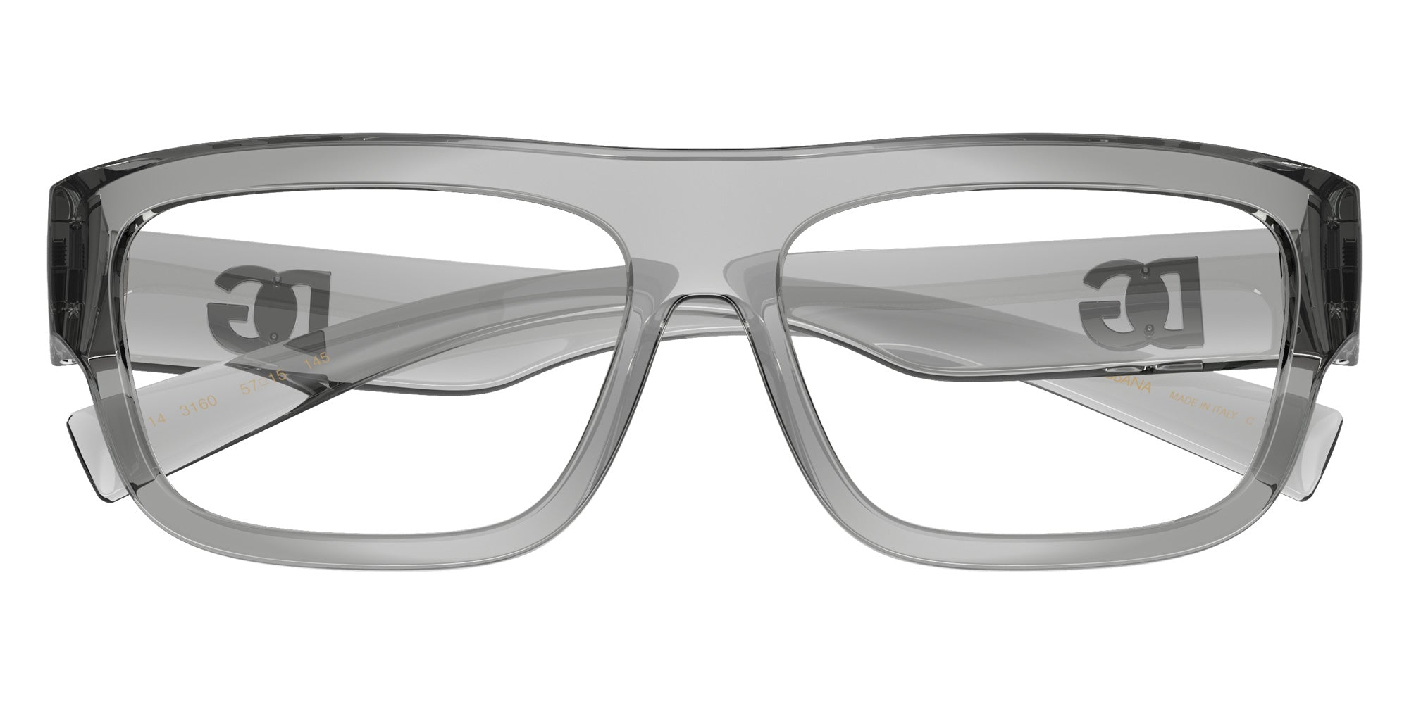 DOLCE&GABBANA DG5114 3160 55 - Transparent Gray #id:dg51143160_s:104100