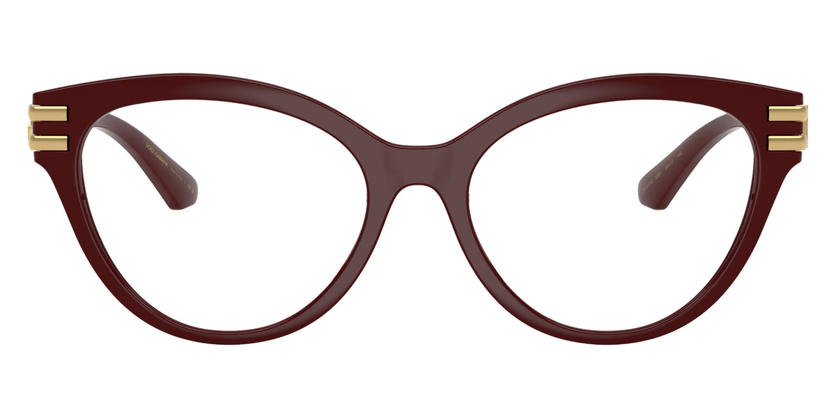 DOLCE&GABBANA DG5116 3091 52 - Bordeaux / Clear Blue Light Filter #id:dg51163091_s:100100