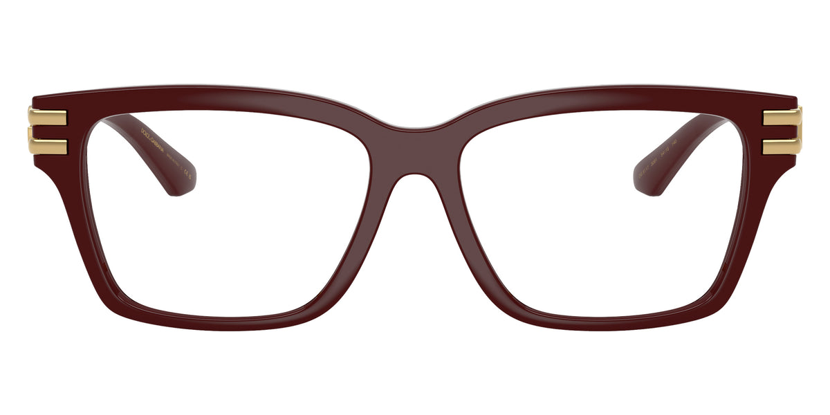 DOLCE&GABBANA DG5117 3091 52 - Bordeaux / Clear Blue Light Filter #id:dg51173091_s:100100