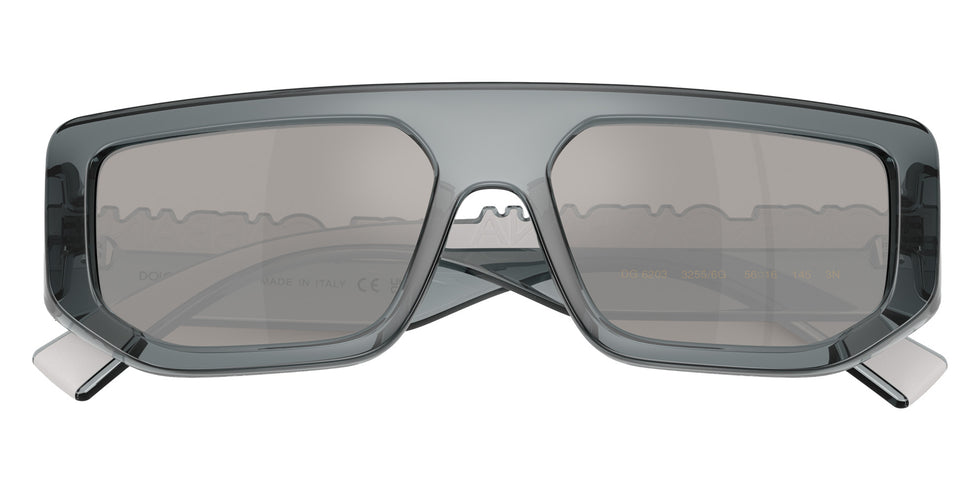 DOLCE&GABBANA DG6203 32556G 56 - Transparent Dark Gray #id:dg620332556g_s:104100