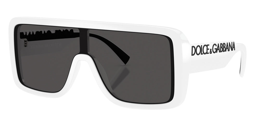 DOLCE & GABBANA DG6204 331287 134 - White / Dark Gray #id:dg6204331287_s:100105