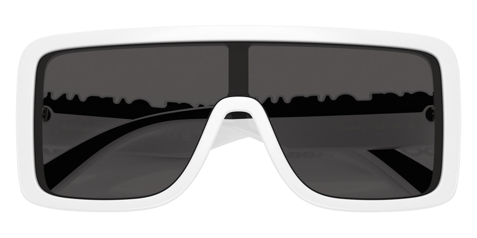 DOLCE & GABBANA DG6204 331287 134 - White / Dark Gray #id:dg6204331287_s:100120