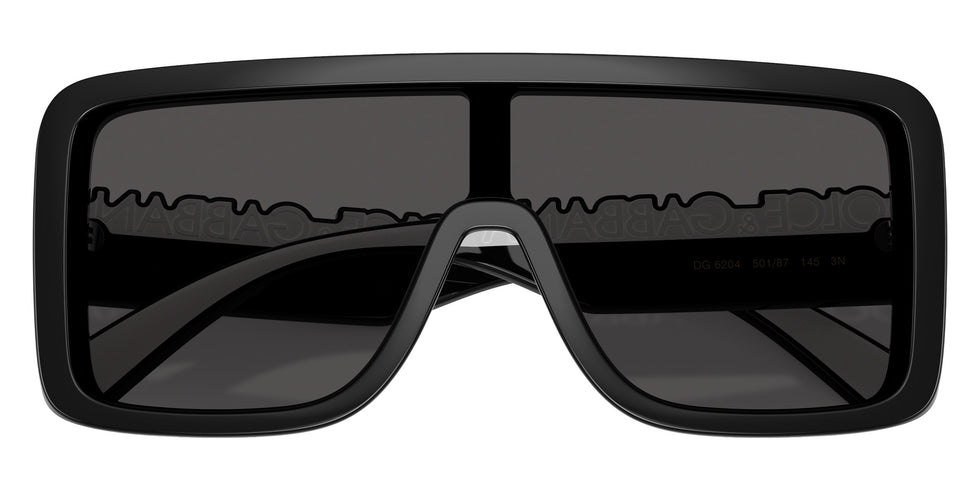 DOLCE & GABBANA DG6204 501/87 134 - Black / Dark Gray #id:dg620450187_s:104120