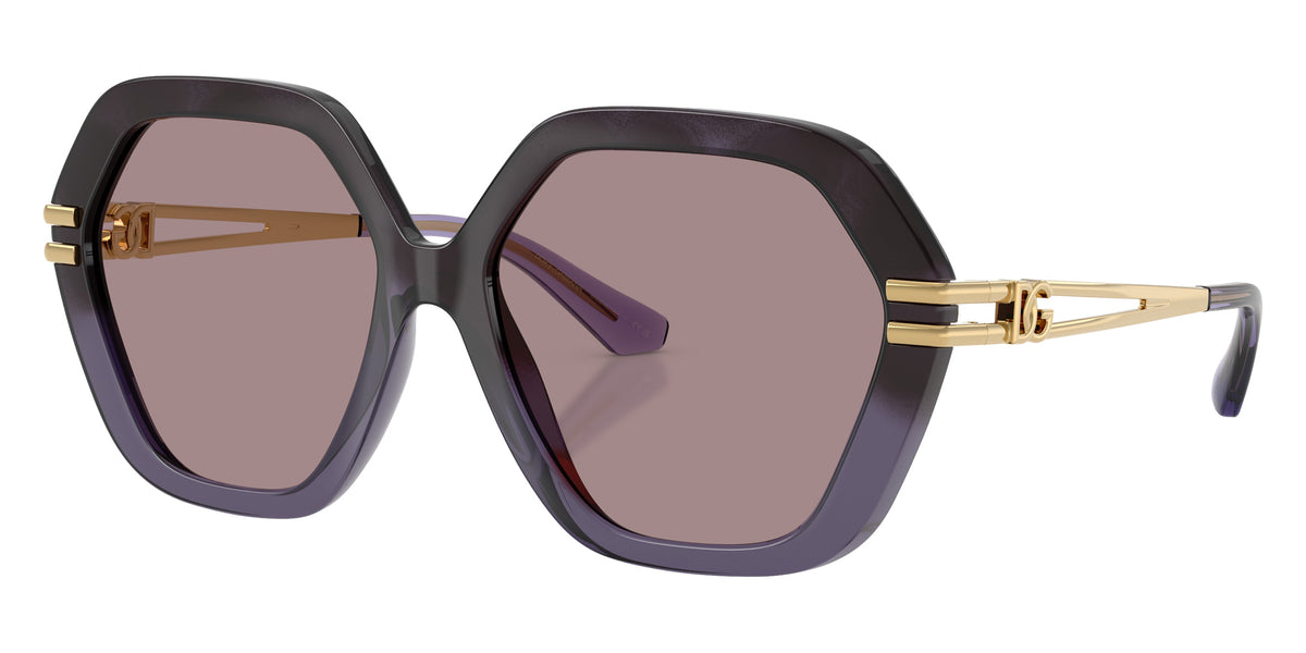 DOLCE&GABBANA DG6210 3494LA 56 - Violet Havana Gradient / Violet #id:dg62103494la_s:102105
