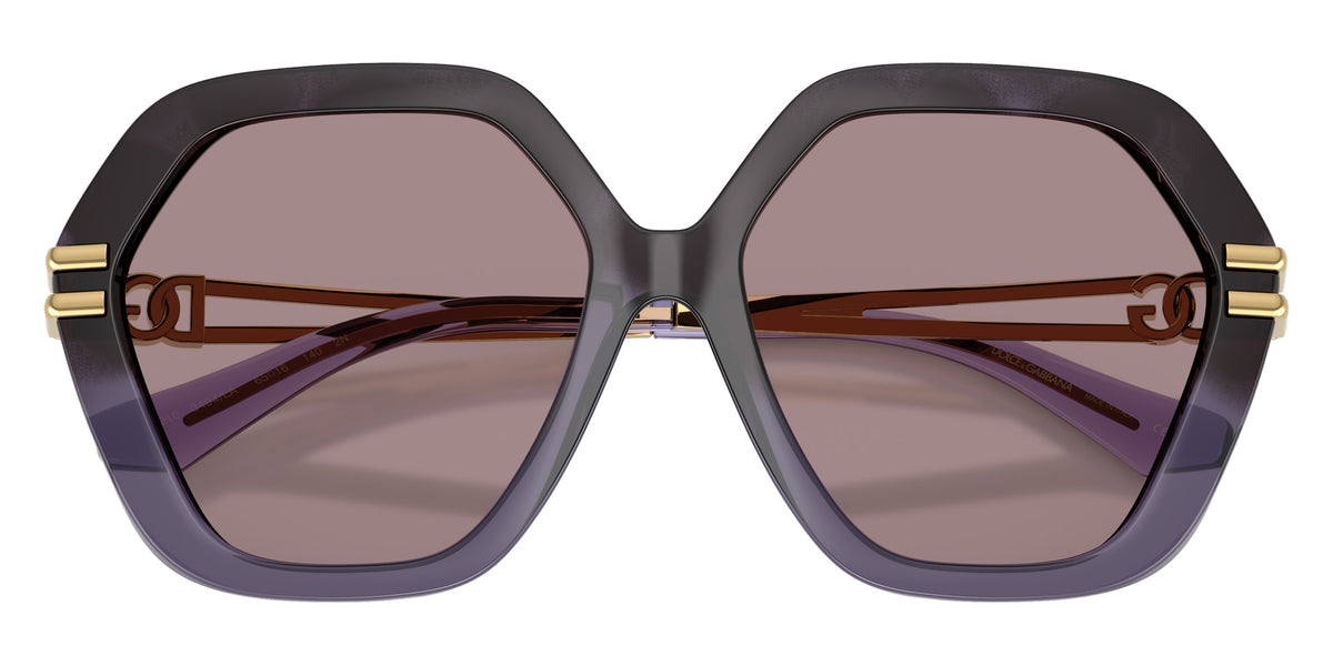 DOLCE&GABBANA DG6210 3494LA 56 - Violet Havana Gradient / Violet #id:dg62103494la_s:102120