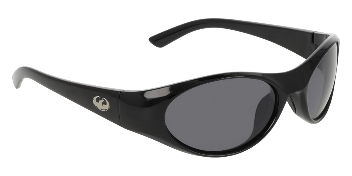 Dragon DR HISS LL POLAR 001 56 - Shiny Black / Smoke #id:drdrhissllpolar001_s:100135