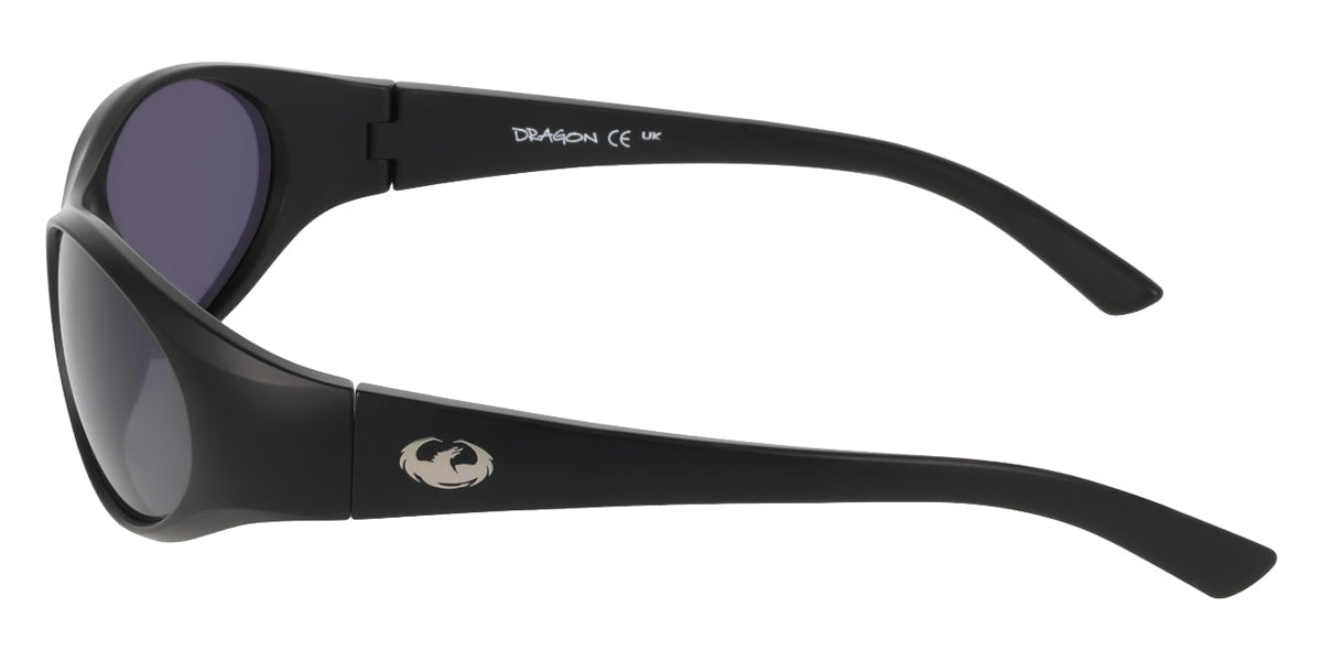 Dragon DR HISS LL POLAR 002 56 - Matte Black / Smoke #id:drdrhissllpolar002_s:102110
