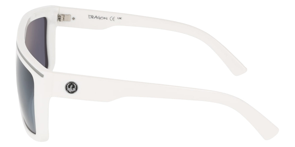 Dragon DR JAX LL POLAR 100 60 - Shiny White / Light Silver Flash #id:drdrjaxllpolar100_s:104110