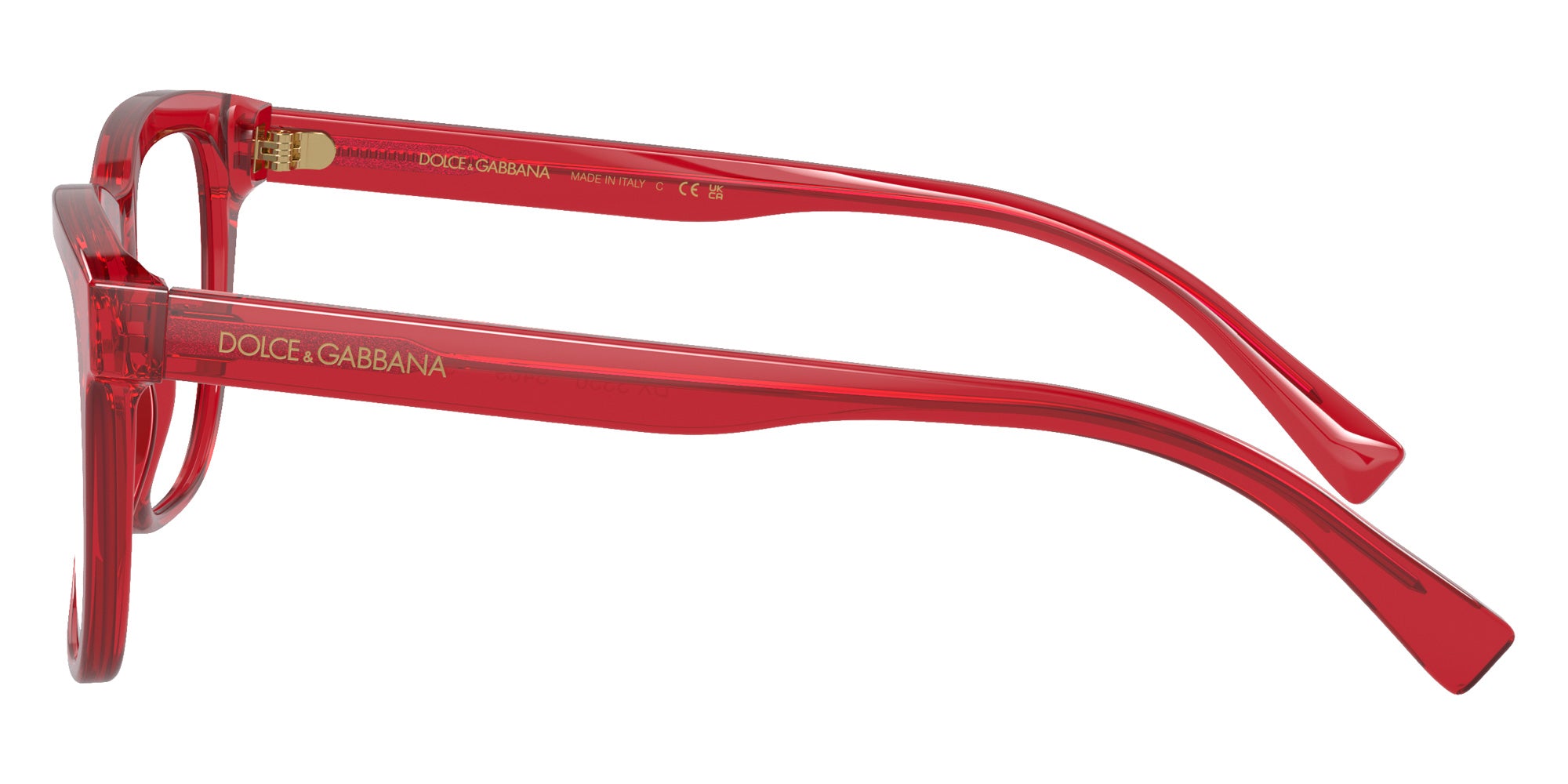 DOLCE & GABBANA DX3356 3409 49 - Transparent Red #id:dx33563409_s:100110