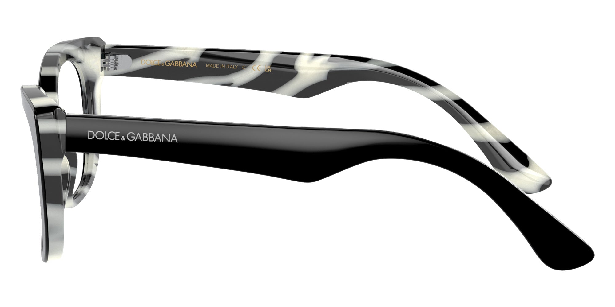 DOLCE & GABBANA DX3357 3372 49 - Black on Zebra #id:dx33573372_s:102110