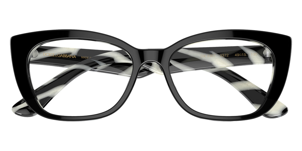 DOLCE & GABBANA DX3357 3372 49 - Black on Zebra #id:dx33573372_s:102120