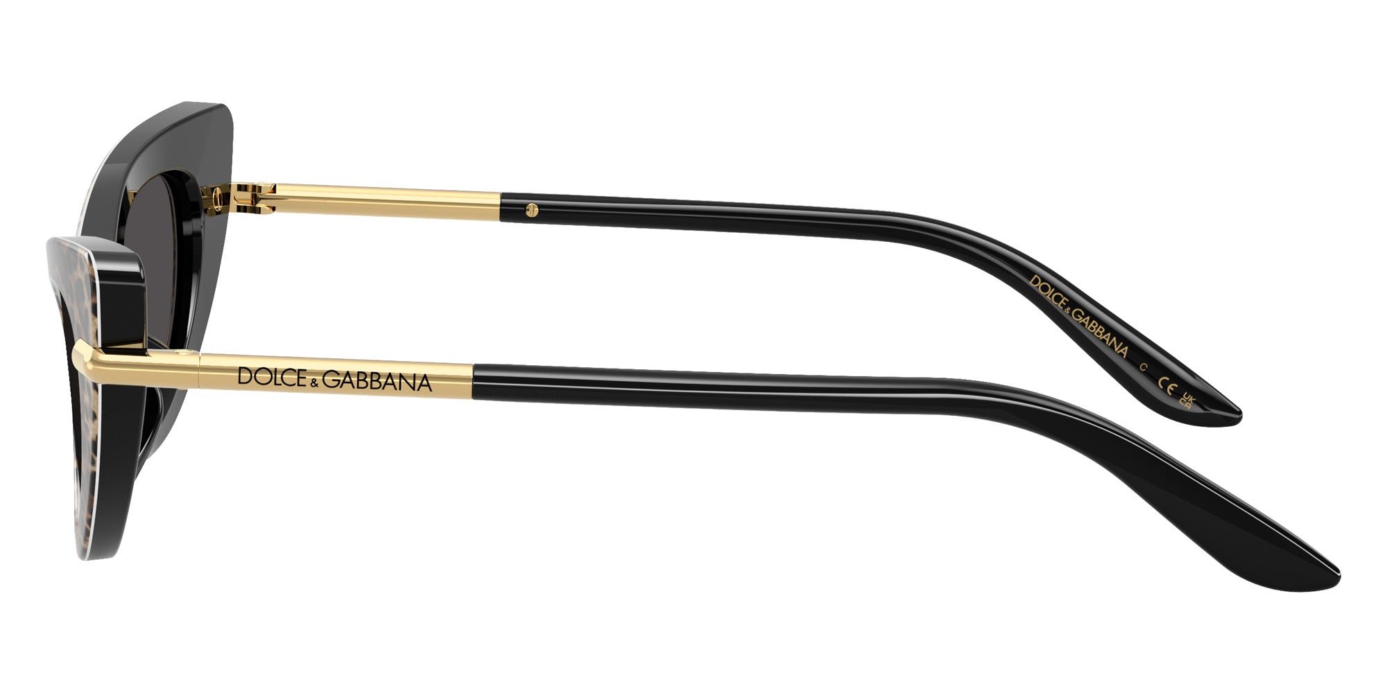 DOLCE & GABBANA DX4008 316397 44 - Leo Brown on Black / Dark Gray #id:dx4008316397_s:100110