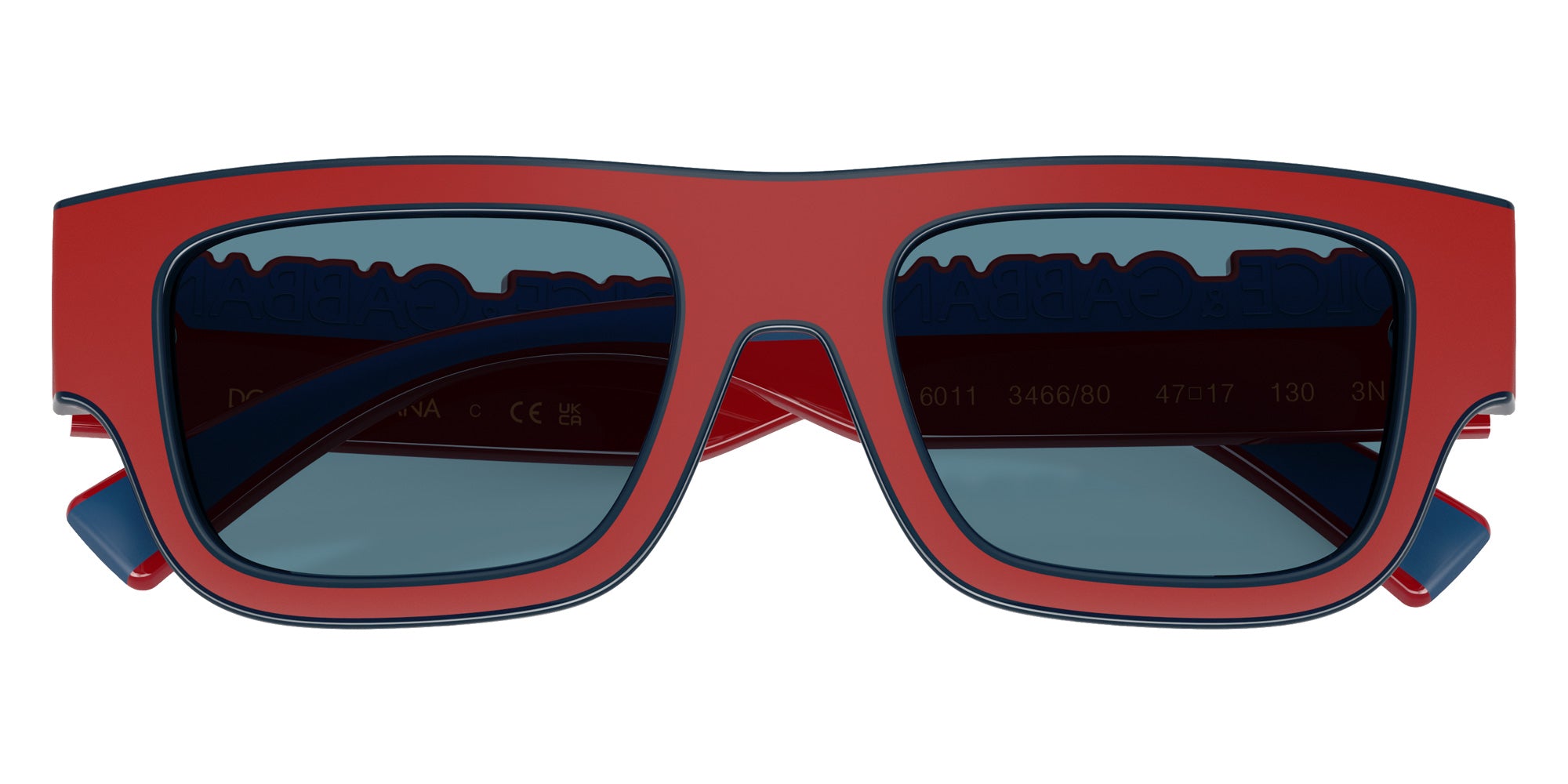 DOLCE & GABBANA DX6011 346680 47 - Red/Blue / Gray #id:dx6011346680_s:100120