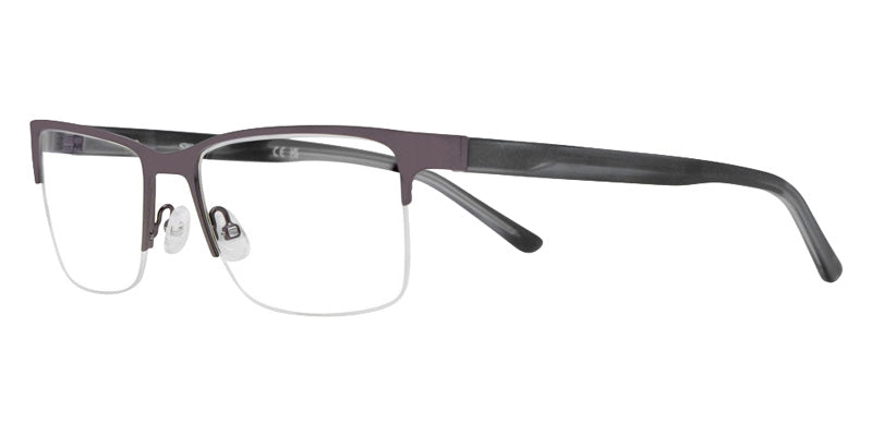 Elasta JU 972 06R2 47 - Matte Gray / Blue Mirrored #id:e31370riw2y_s:104105