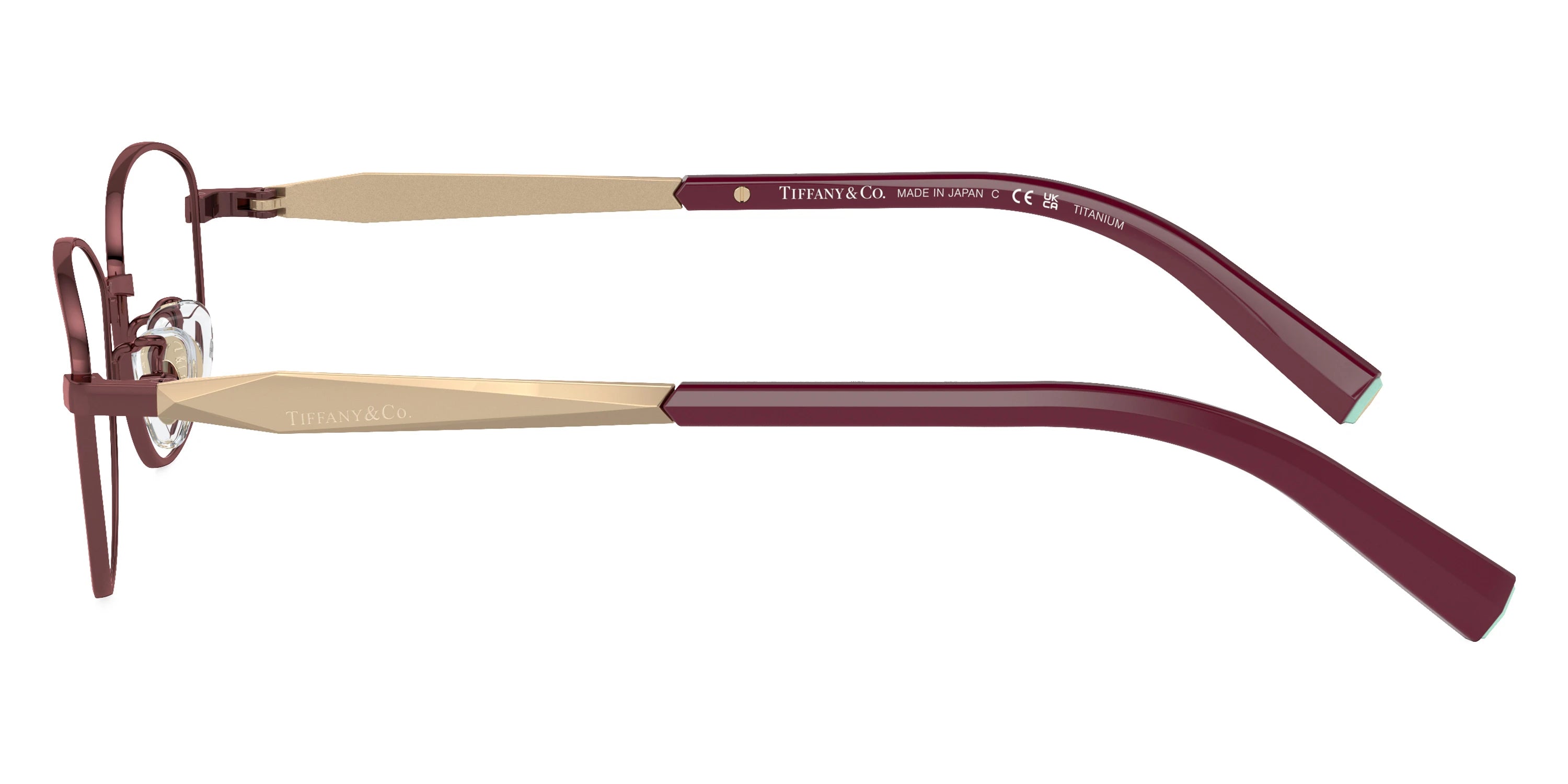 TIFFANY TF1154TD 6015 52 - Bordeaux and Pale Gold