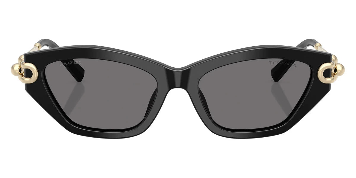 TIFFANY TF4231U 800181 53 - Black/Pale Gold / Dark Gray Polarized