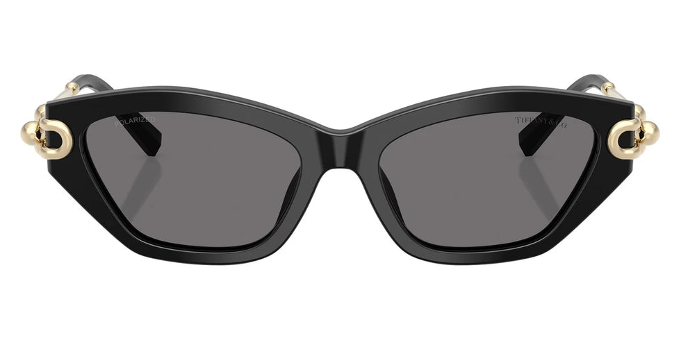 TIFFANY TF4231U 800181 53 - Black/Pale Gold / Dark Gray Polarized