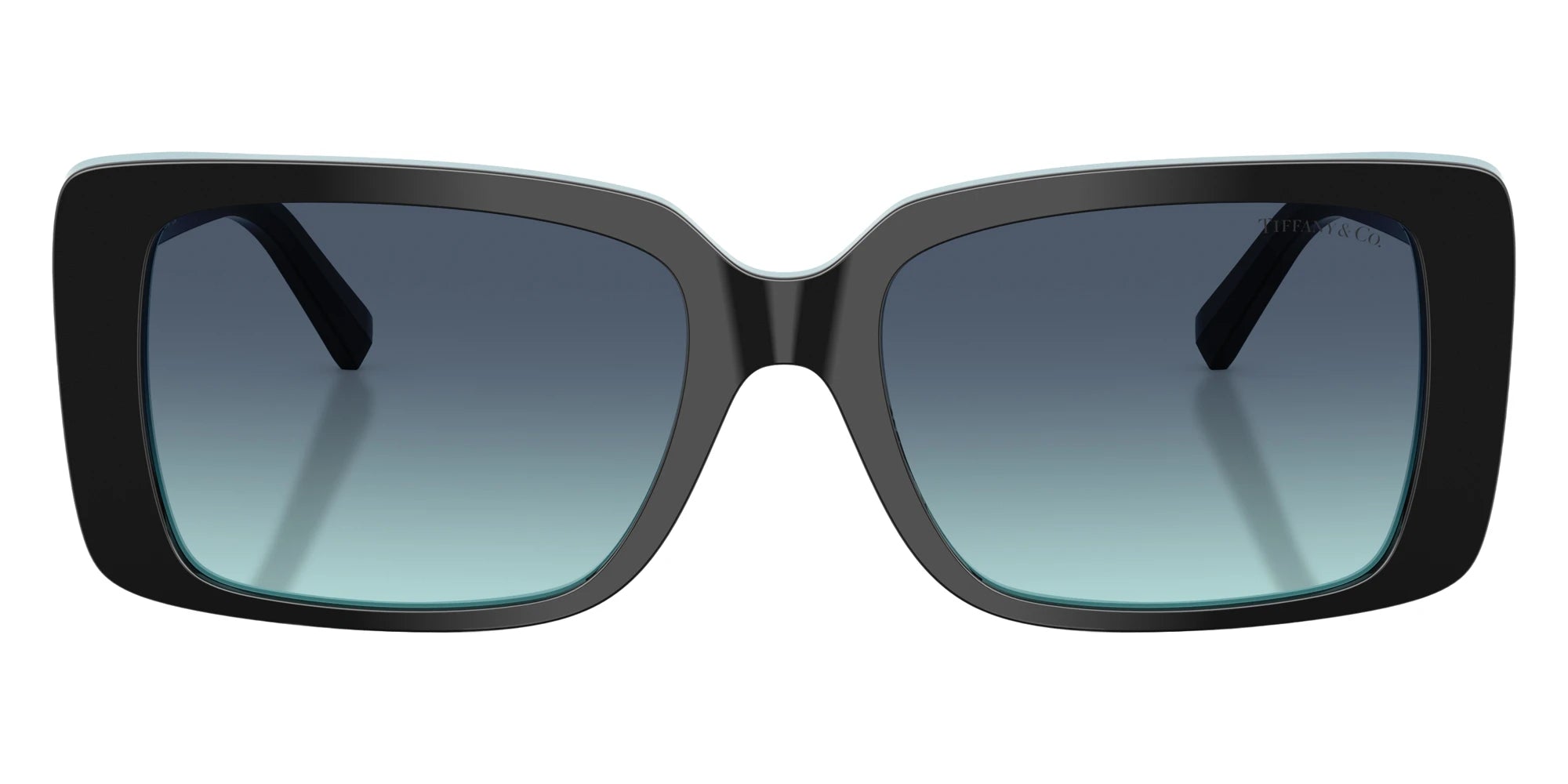 TIFFANY TF4249 80559S 55 - Black on Tiffany Blue / Azure Gradient Blue