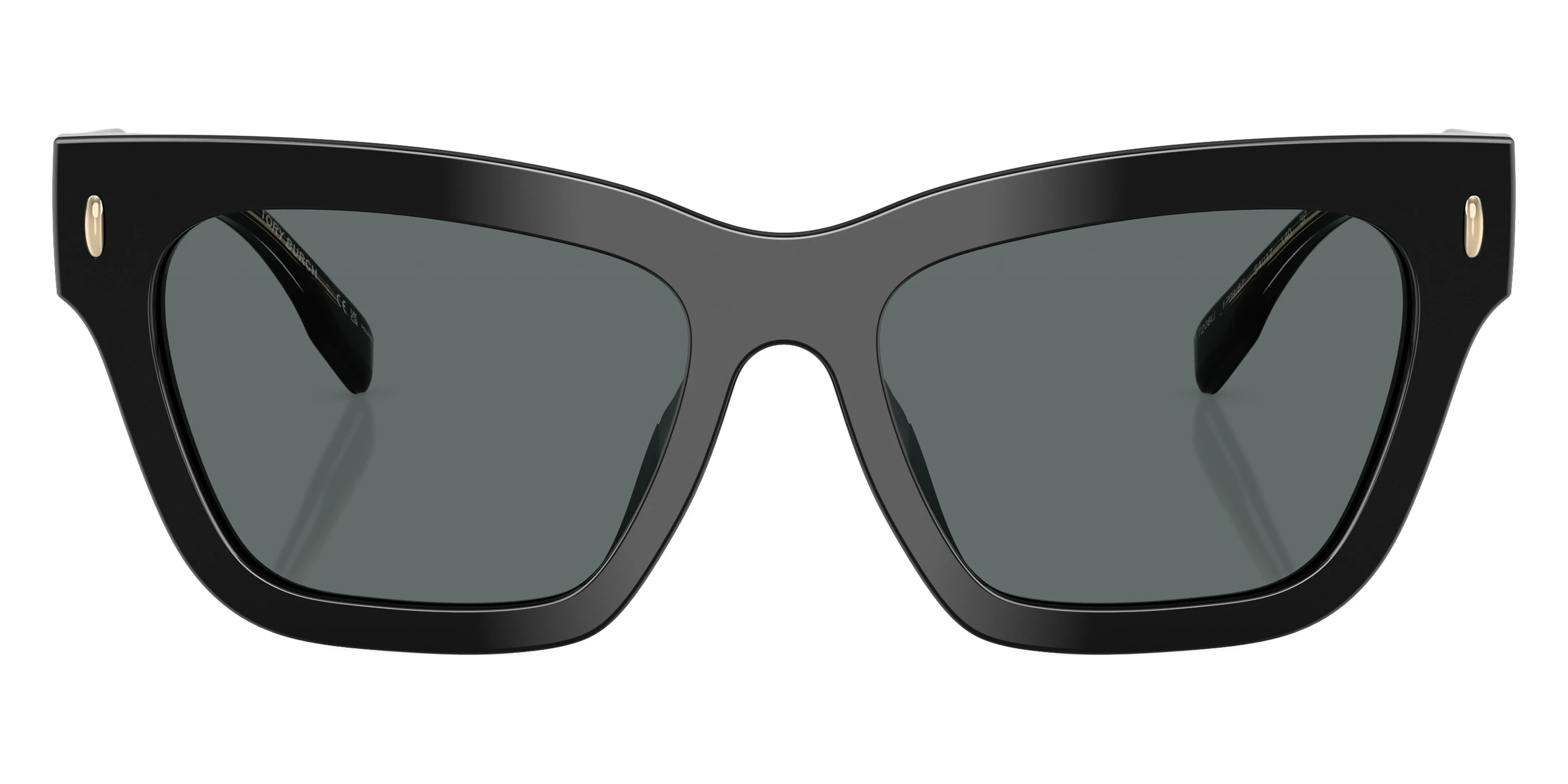 Tory Burch TY7208U 170987 54 - Black / Dark Gray Polarized