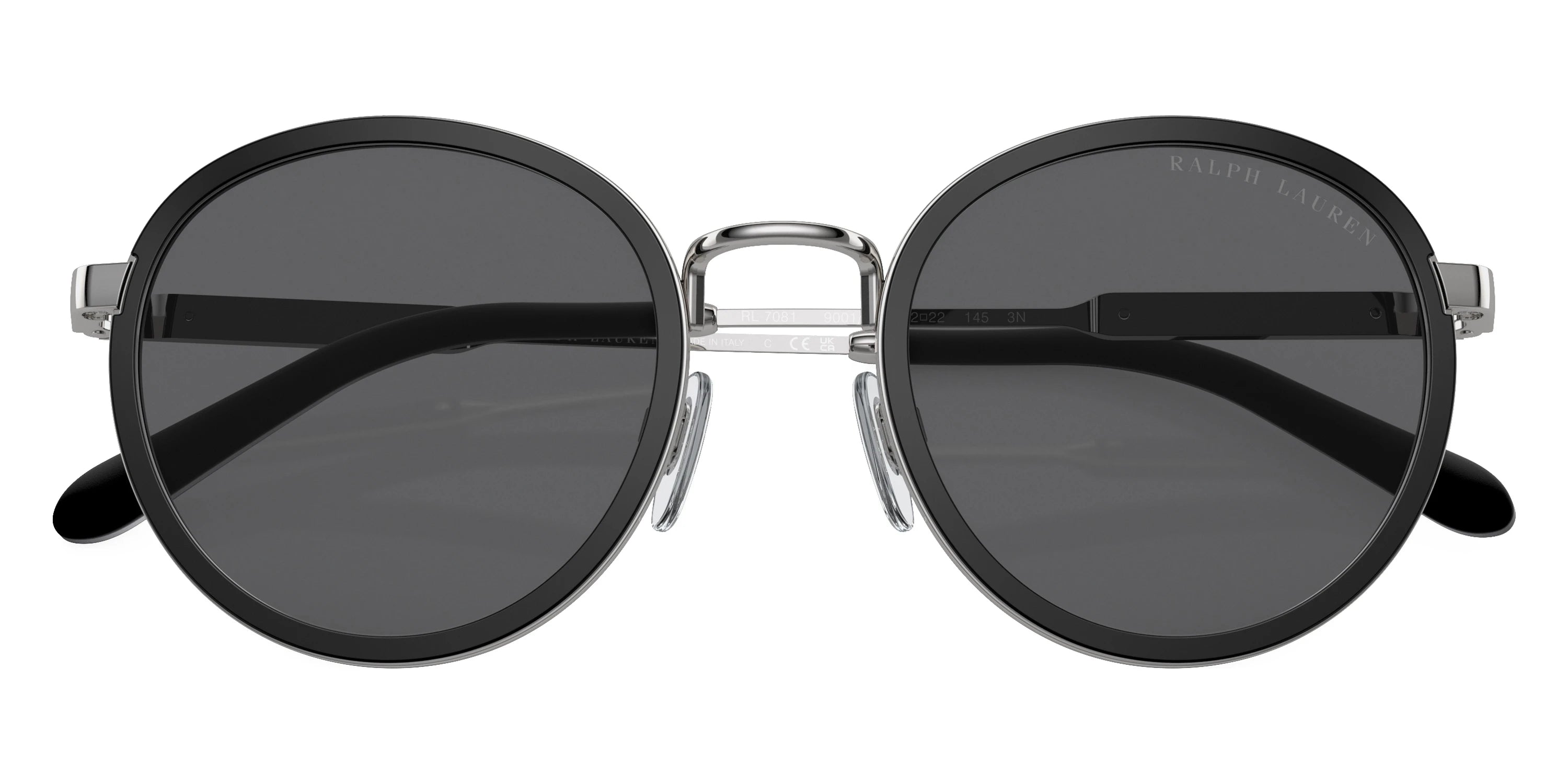 RALPH LAUREN RL7081 9001B1 52 - Matte Black/Silver / Gray