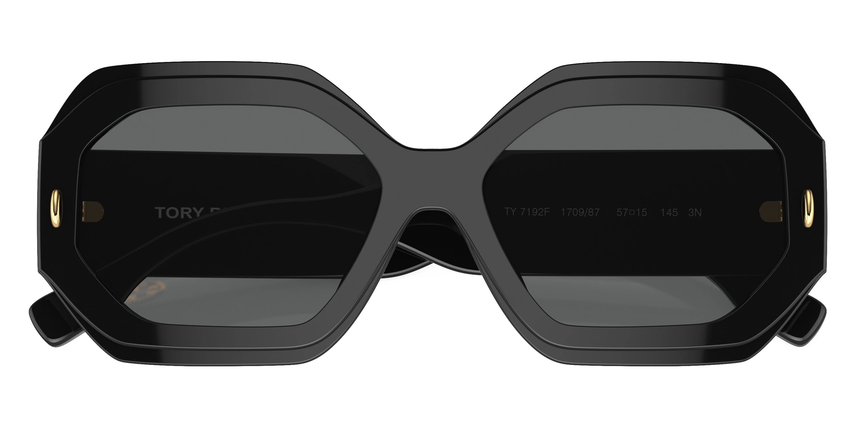 Tory Burch TY7192F 170987 57 - Black / Dark Gray