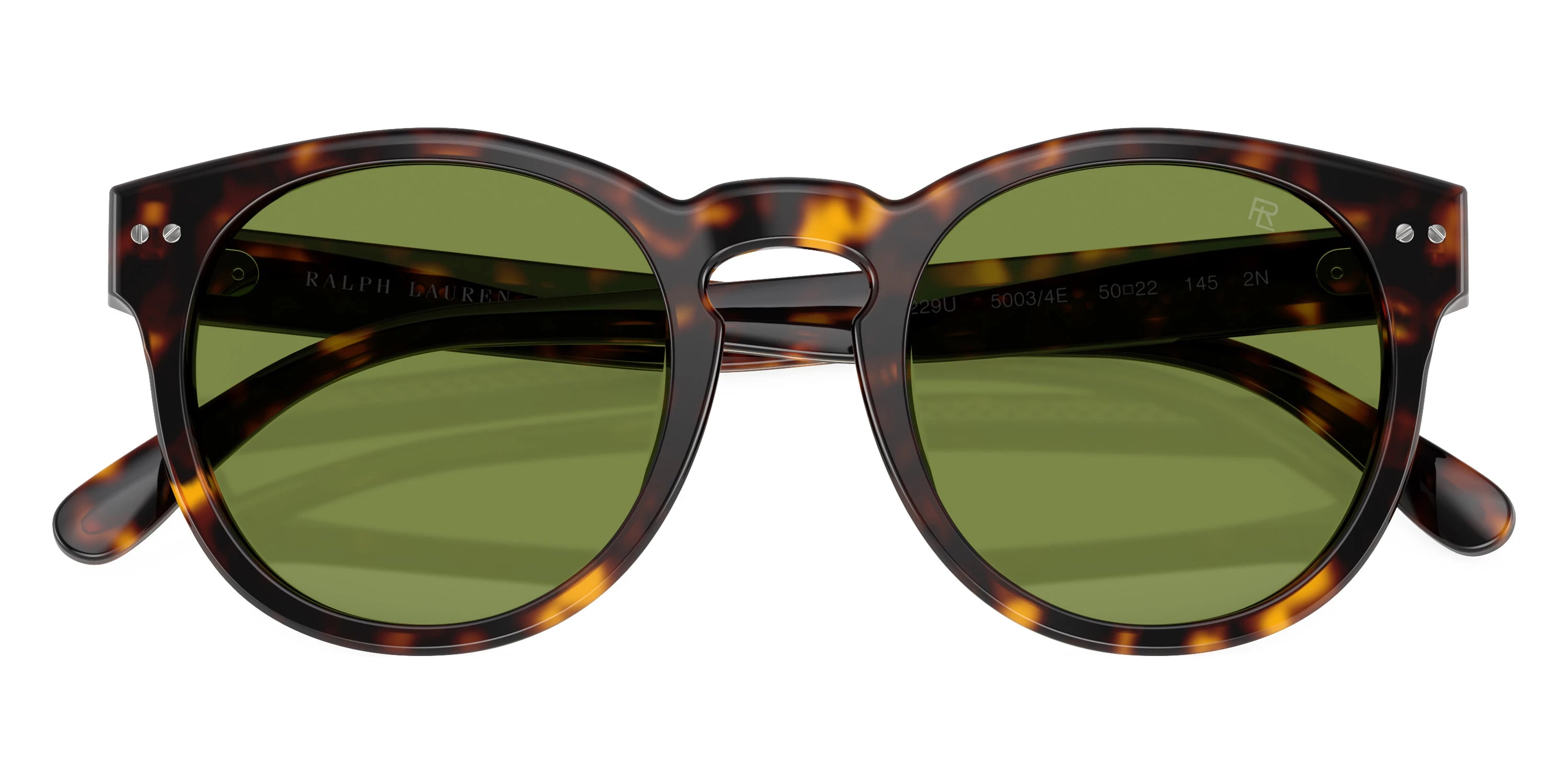 RALPH LAUREN RL8229U 50034E 50 - Dark Havana / Solid Green