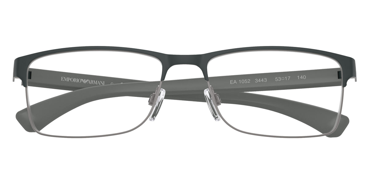 EMPORIO ARMANI EA1052 3443 53 - Matte Dark Gray on Gunmetal #id:ea10523443_s:100120