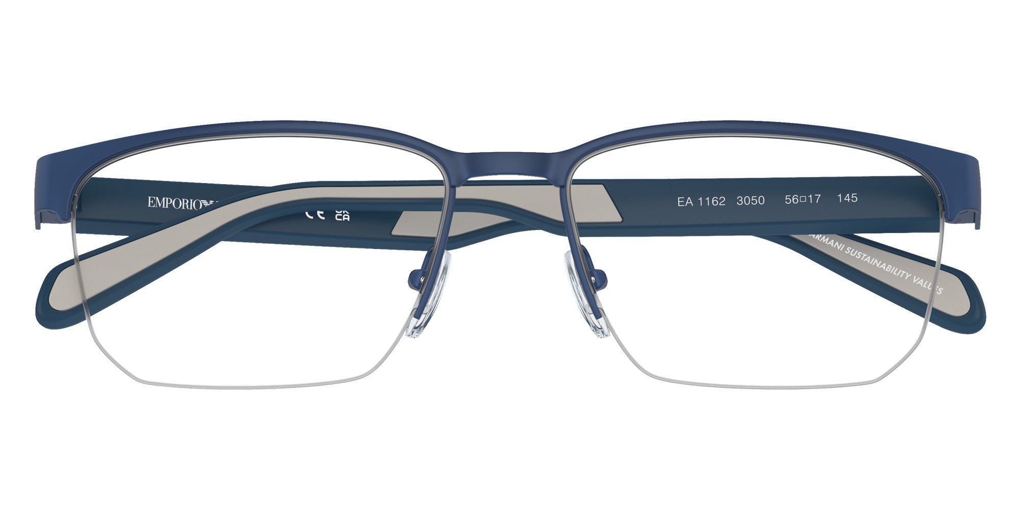 EMPORIO ARMANI EA1162 3050 54 - Matte Blue #id:ea11623050_s:100120