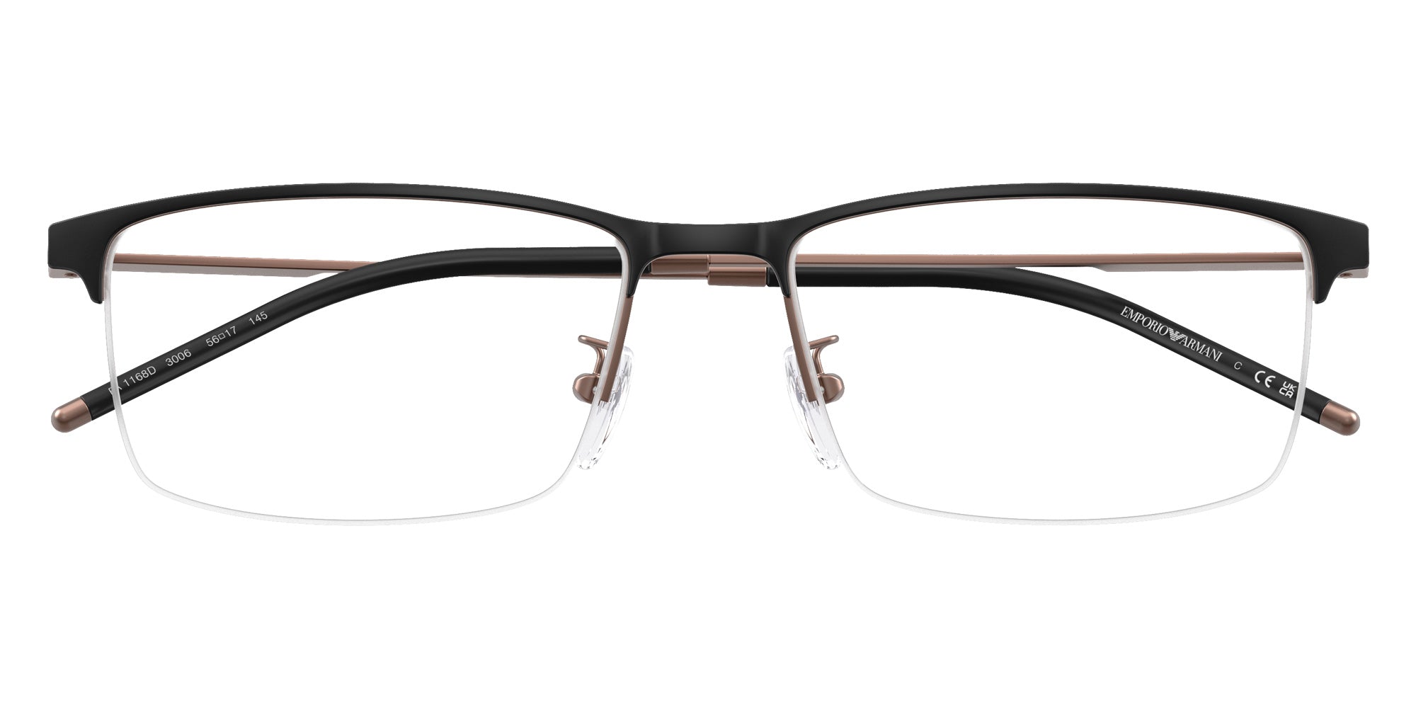 EMPORIO ARMANI EA1168D 3006 56 - Matte Black #id:ea1168d3006_s:100120