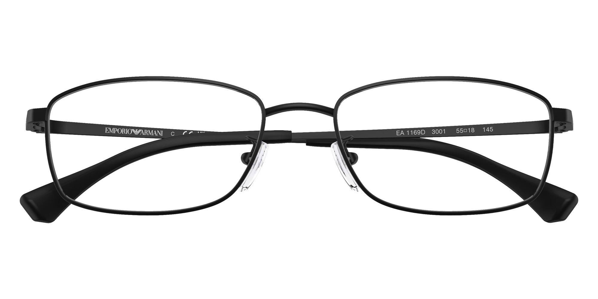 EMPORIO ARMANI EA1169D 3001 55 - Matte Black #id:ea1169d3001_s:100120