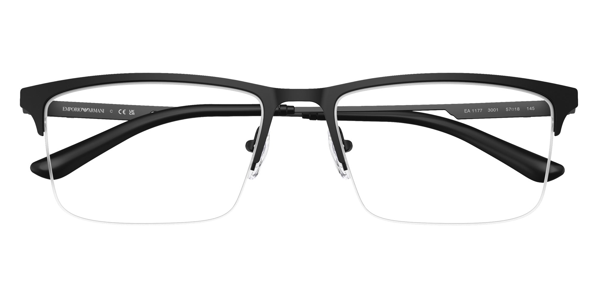 EMPORIO ARMANI EA1177 3001 57 - Matte Black #id:ea11773001_s:100120