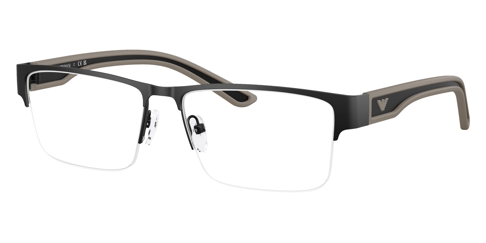 EMPORIO ARMANI EA1182 3001 55 - Rubberized Matte Black #id:ea11823001_s:100105