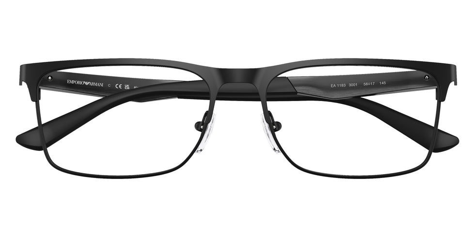 EMPORIO ARMANI EA1183 3001 54 - Matte Black #id:ea11833001_s:100100