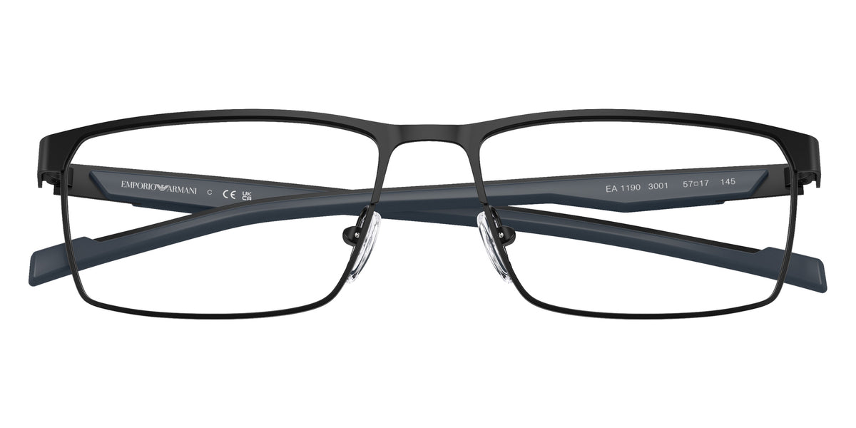 EMPORIO ARMANI EA1190 3001 53 - Matte Black #id:ea11903001_s:100120