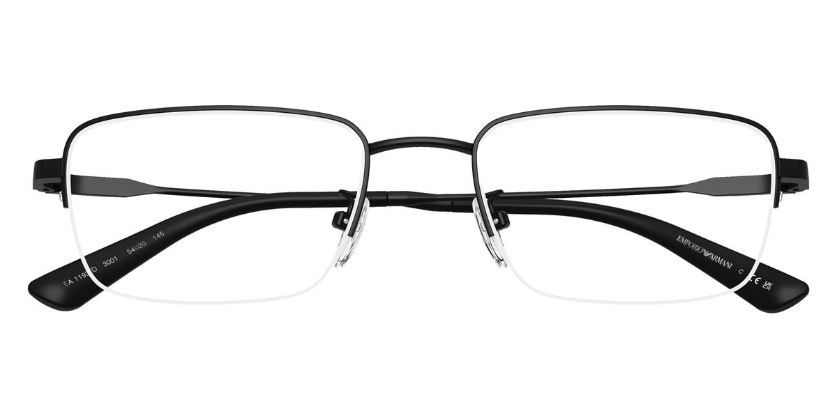EMPORIO ARMANI EA1193TD 3001 54 - Matte Black #id:ea1193td3001_s:100120