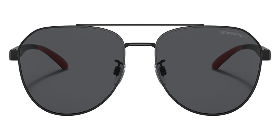 EMPORIO ARMANI EA2129D 300187 59 - Matte Black / Dark Gray #id:ea2129d300187_s:100100