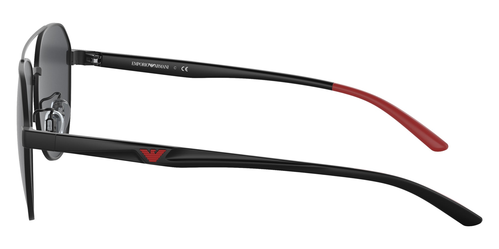 EMPORIO ARMANI EA2129D 300187 59 - Matte Black / Dark Gray #id:ea2129d300187_s:100110