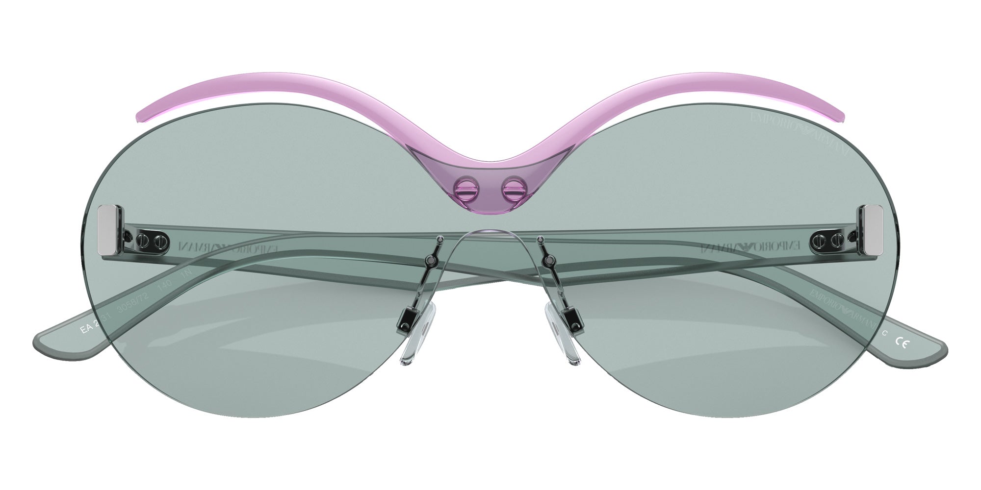 EMPORIO ARMANI EA2131 Runway 305872 140 - Azure / Azure #id:ea2131305872_s:100120