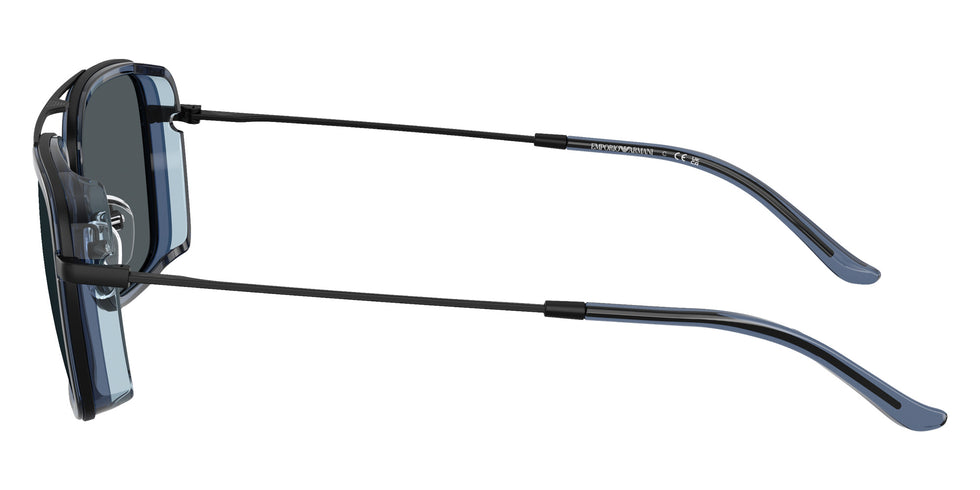 EMPORIO ARMANI EA2162 300180 54 - Matte Black / Blue #id:ea2162300180_s:100110