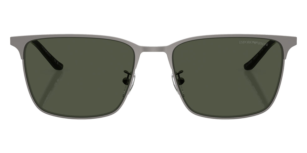 EMPORIO ARMANI EA2164D 30039A 57 - Matte Gunmetal / Polarized Dark Green #id:ea2164d30039a_s:102100