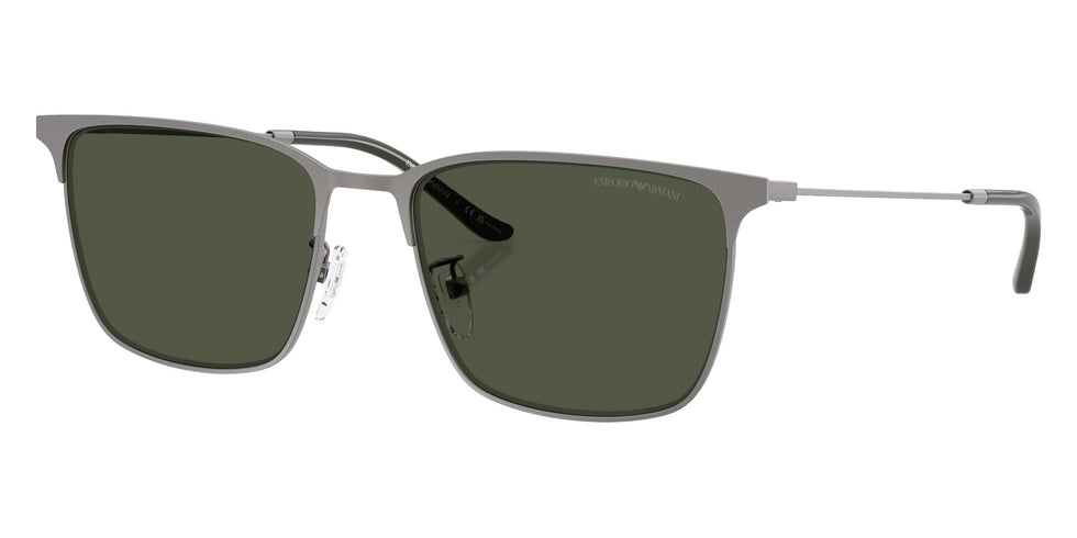 EMPORIO ARMANI EA2164D 30039A 57 - Matte Gunmetal / Polarized Dark Green #id:ea2164d30039a_s:102105