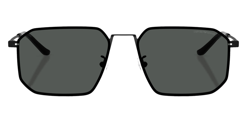 EMPORIO ARMANI EA2165D 300187 58 - Matte Black / Dark Gray #id:ea2165d300187_s:100100