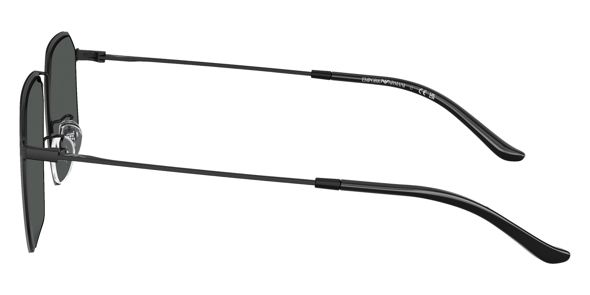 EMPORIO ARMANI EA2165D 300187 58 - Matte Black / Dark Gray #id:ea2165d300187_s:100110