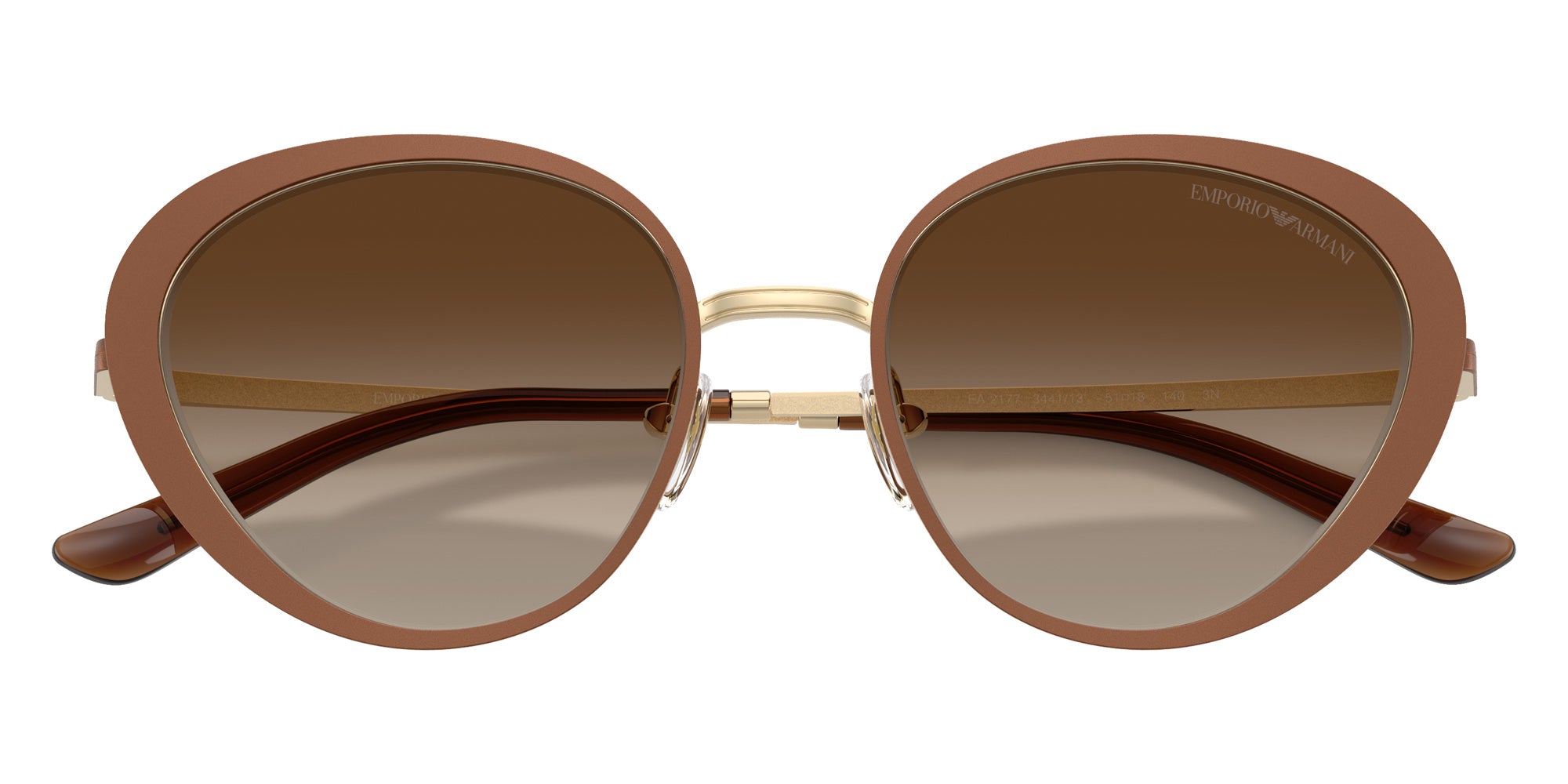EMPORIO ARMANI EA2177 344113 51 - Matte Brown #id:ea2177344113_s:104100