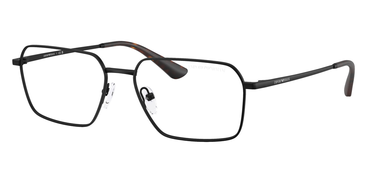 EMPORIO ARMANI EA2178 30011W 54 - Matte Black / Clear #id:ea217830011w_s:100105