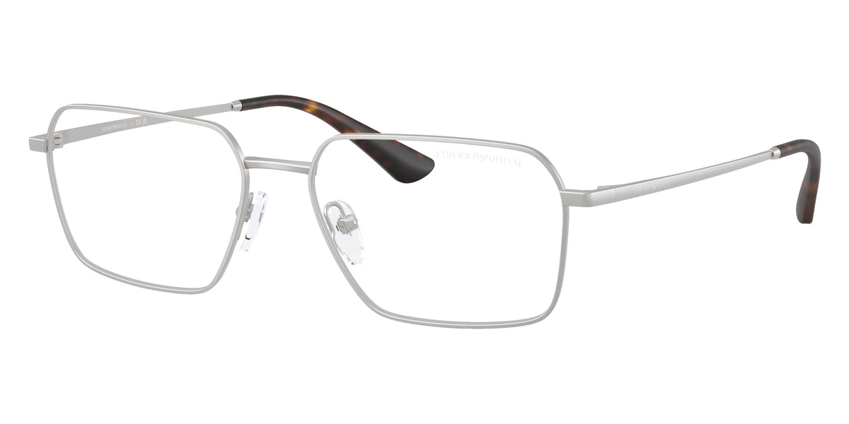 EMPORIO ARMANI EA2178 30451W 54 - Matte Silver / Clear #id:ea217830451w_s:102105