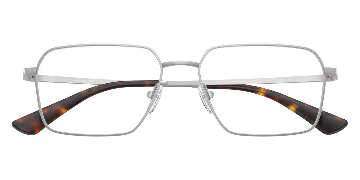 EMPORIO ARMANI EA2178 30451W 54 - Matte Silver / Clear #id:ea217830451w_s:102120