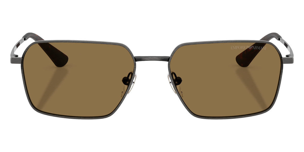 EMPORIO ARMANI EA2178 344573 54 - Shiny Anticate Silver / Dark Brown #id:ea2178344573_s:106100