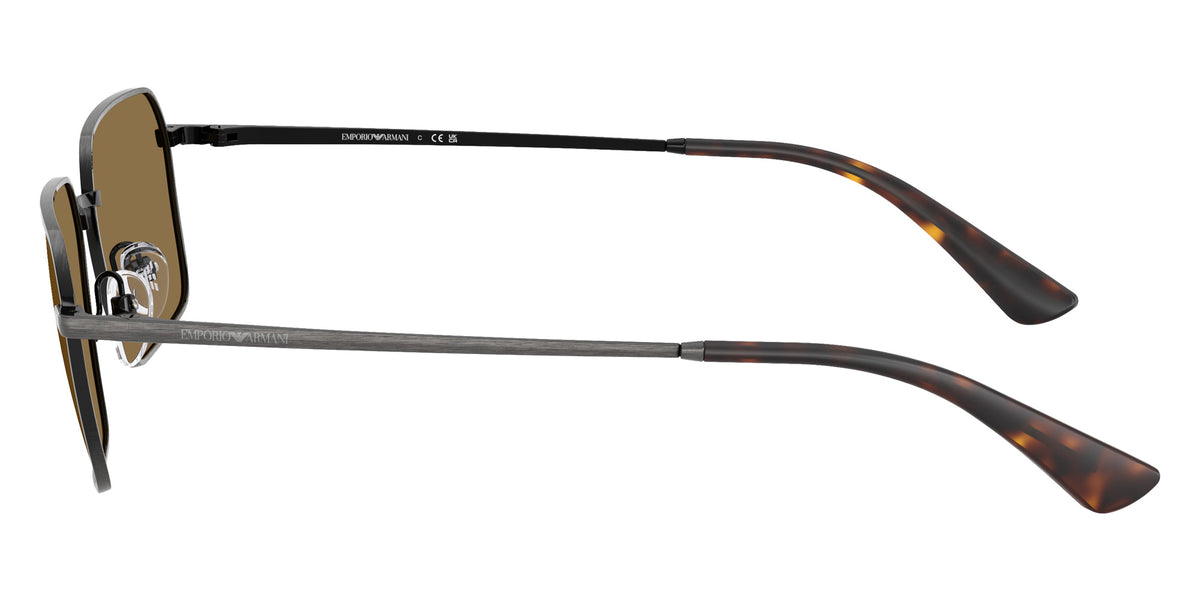 EMPORIO ARMANI EA2178 344573 54 - Shiny Anticate Silver / Dark Brown #id:ea2178344573_s:106110