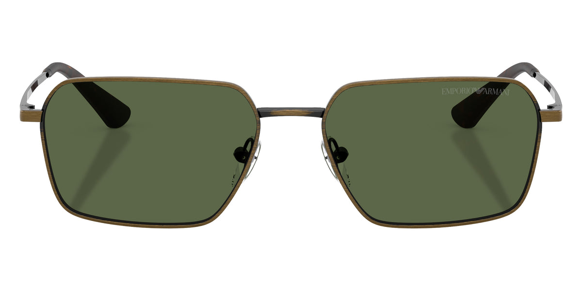 EMPORIO ARMANI EA2178 344671 54 - Shiny Anticate Gold / Dark Green #id:ea2178344671_s:108100